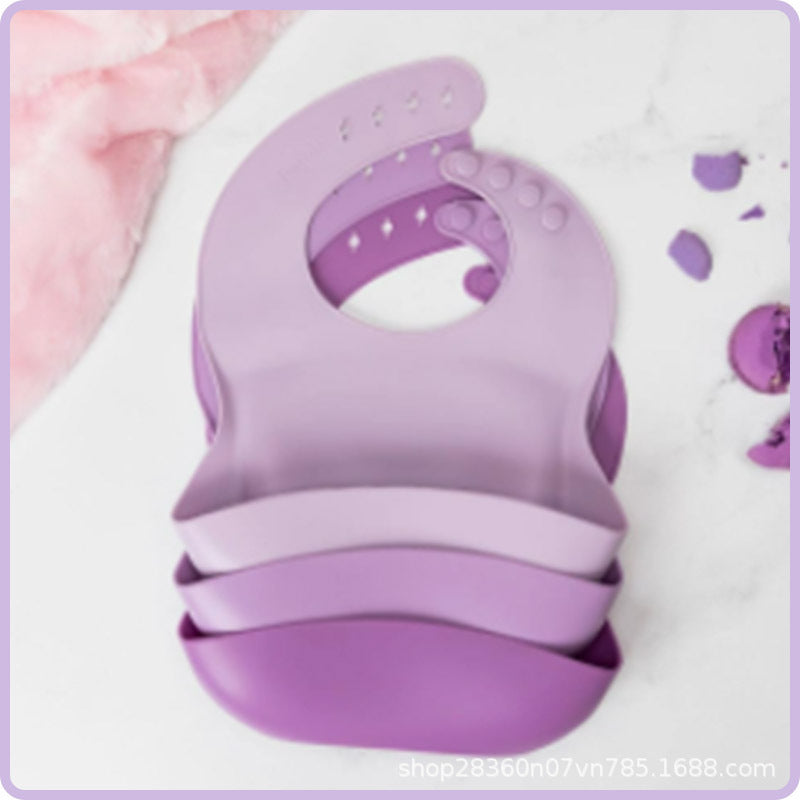 SilkySafe Baby Silicone Bib
