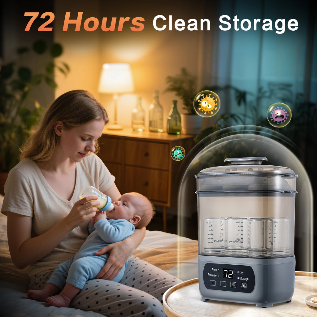 4-in-1 Baby Bottle Sterilizer & Dryer