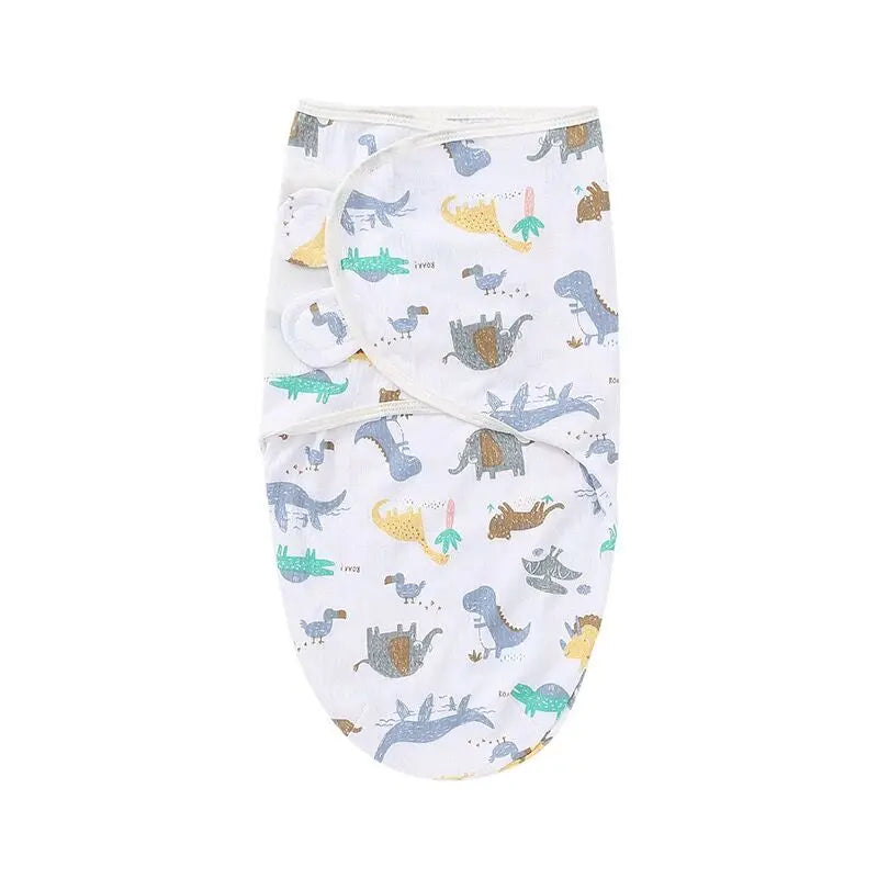 Soft Cotton Newborn Swaddle & Hat Set