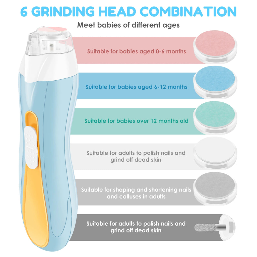GentleCare™ Electric Baby Nail Trimmer