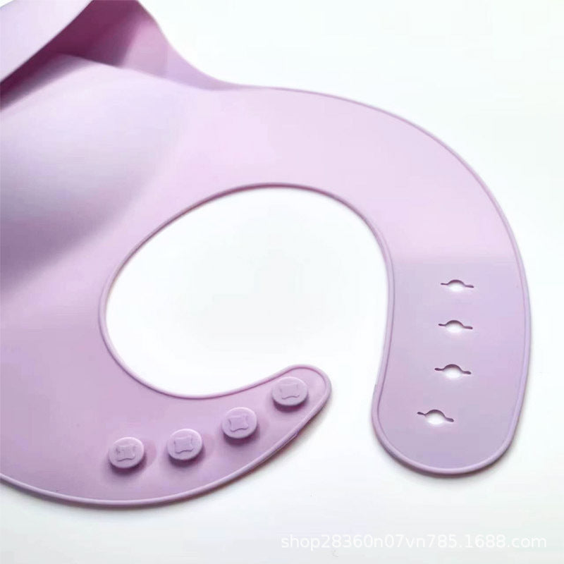 SilkySafe Baby Silicone Bib