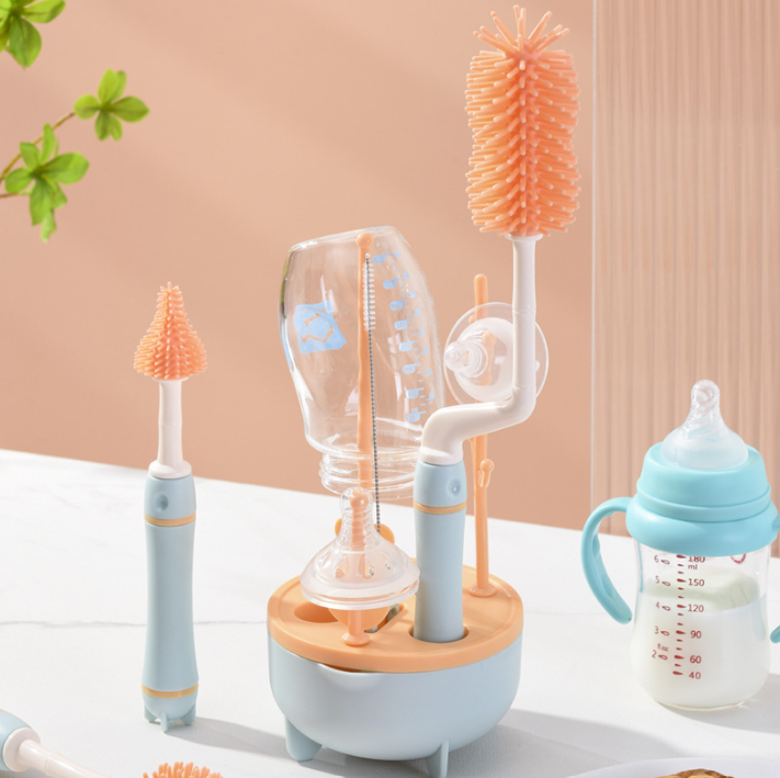 Mom's Helper Silicone Brush Set